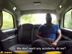 Busty Milf Cabbie Sucks After Getting Nailed By Hung Ebony