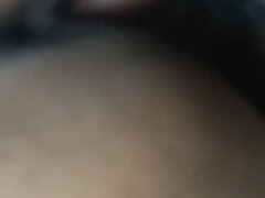 Cheating Wife Trying Hand Romance and Back Position in Bed with Her Office Colleague