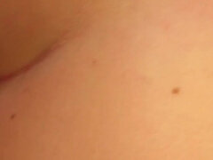 A video call from my cuckold husband couldn't interrupt a creampie from my lover.