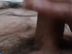 Leie, Grosser schwanz, Europäisch, Behaart, Handjob, Selbstgemacht, Masturbation, Solo