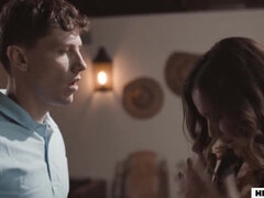 큰 가슴, 금발의, 가슴이 큰, 음경, 거대한, 밀프, 자연적인, 자연의 가슴