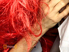 Leie, Selbstgemacht, Nackt, Rotschopf