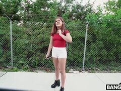 Tyler Steel & Red-Head Missy Robins' Bus Audition: Handjob / 19.02.2020