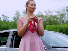 Blondynka, Wytrysk, Obciąganie, Hardcore, Naturalny, Nagi, Publiczny, Prysznic