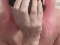 Sniffing, Licking and Rubbing Panties