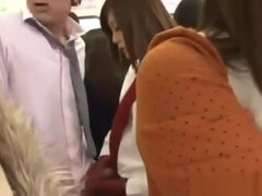 Short leather glove public sex