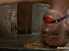 Związanie dyscyplina & dominacja uległość, Niewola, Dildo, Fetysz, Kneblowanie, Hardcore, Spanking