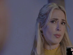 18, Stor stjärt, Blondin, Brunett, Mellanrasig, Orgasm, Tatuering, Tonåring