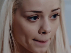 Girls like to spend time together but it turns in lesbian action