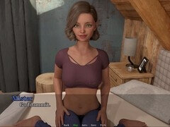 She gives a footjob and jacks his pink cigar with her smooth feet