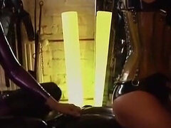 Bondáž, Sezeni na obličeji, Femdom, Německé, Honění, Latex, Otrok
