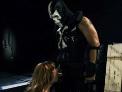 Monumentális dákó, Cumizás, Gesztenyebarna, Kutya póz, Szőrös, Kőkemény, Tini, Begyek