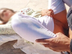 Pareja, Corridas, Indio, Al aire libre