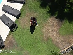 Arsch, Grosse titten, Blasen, Braunhaarige, Geile alte tussi, Hd, Milf, Mutti