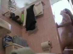 Spying Shower Orgasm Of My Stepsister