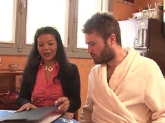 In den arsch, Asiatisch, Nahaufnahme, Hd, Milf, Strümpfe, Lehrer, Titten