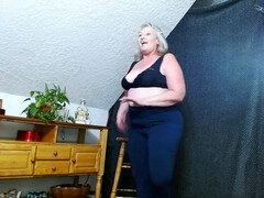 Amatør, Føtter, Hårete, Moden, Petite, Fitte, Spandeks, Strømper