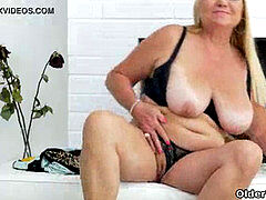 Mature, european, granny-tits