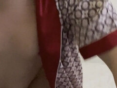 Young Man Teasing You in Bathrobe