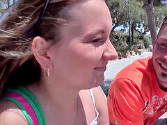 Amatööri, Spermashotti, Eurooppalainen, Sormetus, Saksalainen, Ulkona, Teini