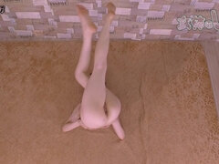 Asiater, Babe, Fleksibel, Japaner, Onani