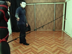 Ασιάτης, Σαδομαζοχιστικό, Επιβολή, Ξεφτιλισμός, Δέρμα, Ώριμη γυναίκα, Οργασμός, Δεμένη