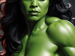 Lustrender Emerald Powerhouse Fantasy Ai Art Slideshow