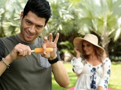 Жопа, Большая жопа, Блондинки, Минет, Пальцем, Ласковые ручки, Поцелуи, Милф