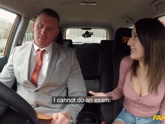 Fake Driving School - Huge Facial For Spanish Eyes 1 - Susy Blue