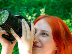 Baben, Stor stjärt, Avsugning, Snopp, Porrstjärnor, Rödhårig, Trekant