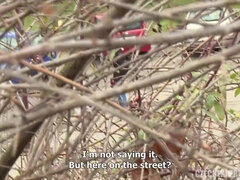 Amatööri, Blondi, Ulkona, Julkinen, Vakooja