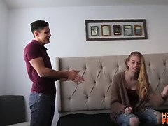 Longtime Friends Davis Black and Sarah Sunday Finally FUCK