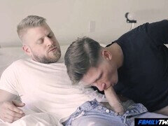 FamilyTwink - mom's away and the fun begins with Logan Stevens and Lukas Stone