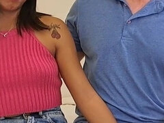 Couple, Fille latino