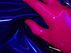 Amatéři, Bdsm, Femdom, Fetiš, Rukavice, Latex, Milenka, Otrok
