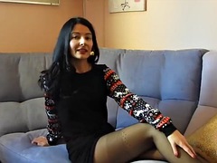 Μαύρος, Μελαχροινή, Μαύρος, Φετιχ, Ιταλός, Δαντέλα, Ώριμη γυναίκα, Καλσόν με τρύπα στον καβάλο