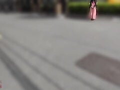 Asijské, Zadek, Velký zadek, Kuřba, Japonské, Na veřejnosti, Pička, Kozičky