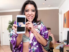 Cock hungry latina wants to get fucked!