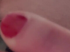 In den arsch, Crossdresser, Fingern, Lingerie, Masturbation, Nylon, Solo, Vibrator