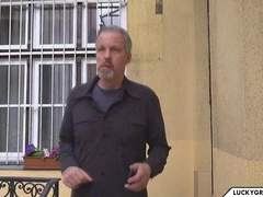 Grosse titten, Vollbusig, Grossvater, Rotschopf