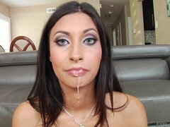 Aesthetic Latina girlfriend Jade Jantzen nicely plays in solo style