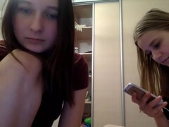 Hot amateur teens crazy webcam show