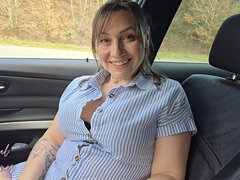 Amateur, Gros seins, Britannique, Voiture, Éjaculer dans la bouche, Doigter, Poilue, Mère que j'aimerais baiser