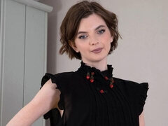 18, 아마추어, 엉덩이, 핑거링, 자연의 가슴, 혼자, 청소년, 젖가슴