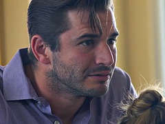 Kinky MILF wife with big ass Vanessa Vega cheated on her husband while blindfolded Nathan Bronson