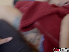 Kinky stepsister seduced stud stepbro