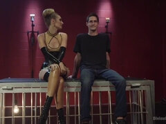 Sitominen alistaminen sadomasokismi masokismi, Kauniit, Blondi, Ruskeahiuksinen, Nais alistaja, Fetissi, Laiha, Strap on dildo