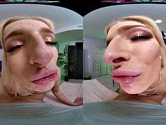 Hyley Winters love birds: Blowjob, Doggy  Cowgirl VR Porn