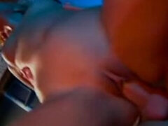 18 ans, Grosse bite, Blonde, Sucer une bite, Faciale, Branlette thaïlandaise, Maman, Naturelle