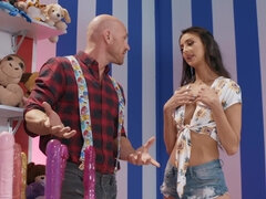 Niemowlę, Brunetka, Styl na pieska, Twarzowy, Dziewczyna, Hd, Naturalne cycki, Jazda konna